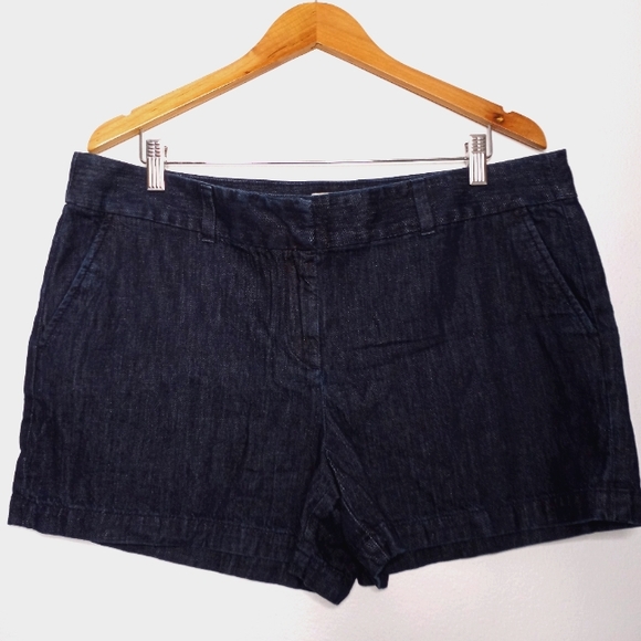 Loft Chino Shorts Dark Blue - Picture 1 of 9